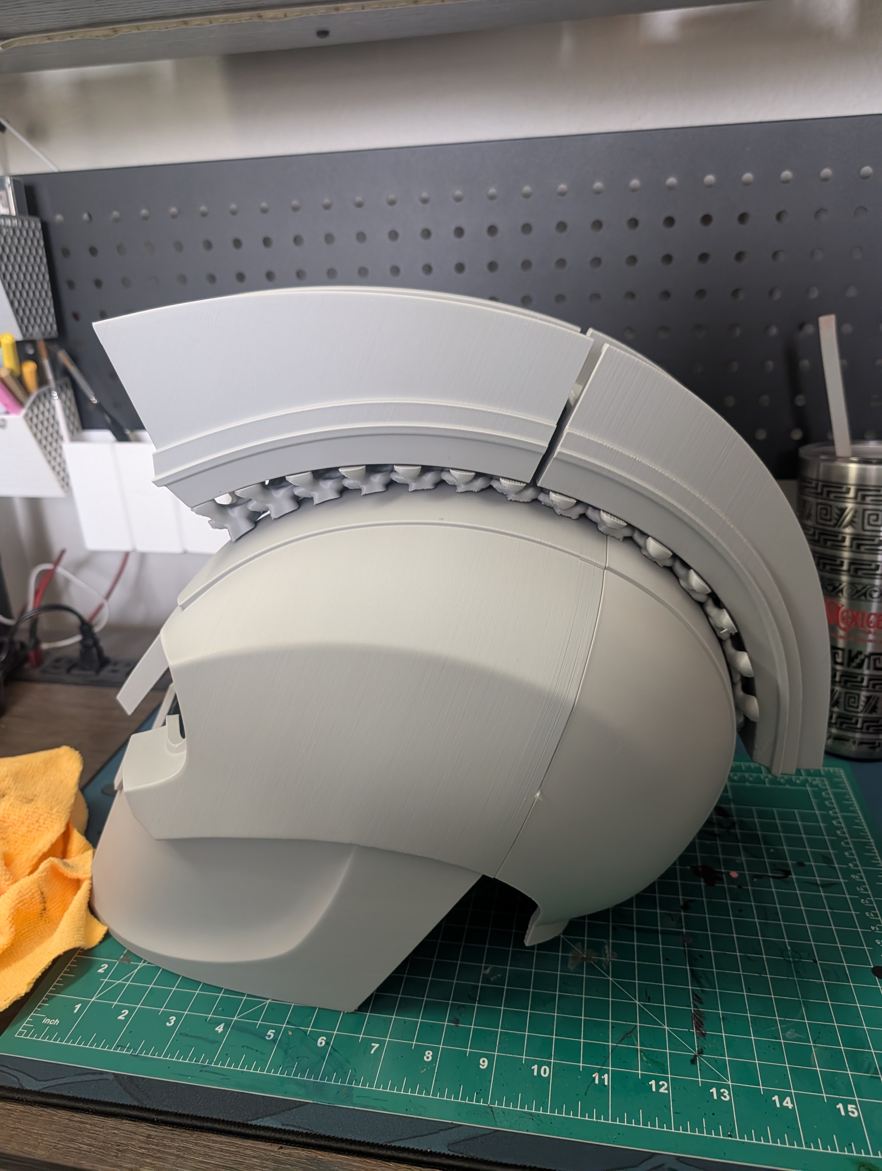 Helmet test fit